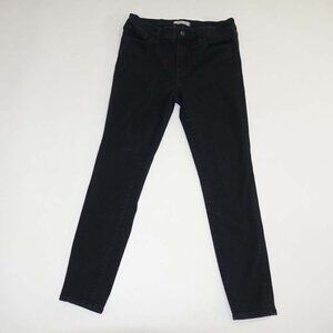 Madewell Women's Roadtripper Jeans Size 29 Black High Rise 27" Inseam Stretch